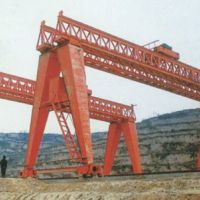 渭南起重機廠家生產供應—工程用雙主梁門式起重機