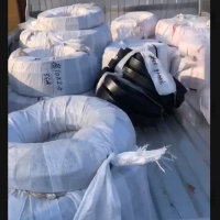 發往武漢的起重機配套電纜以裝車，感謝信任！--豪達電纜！